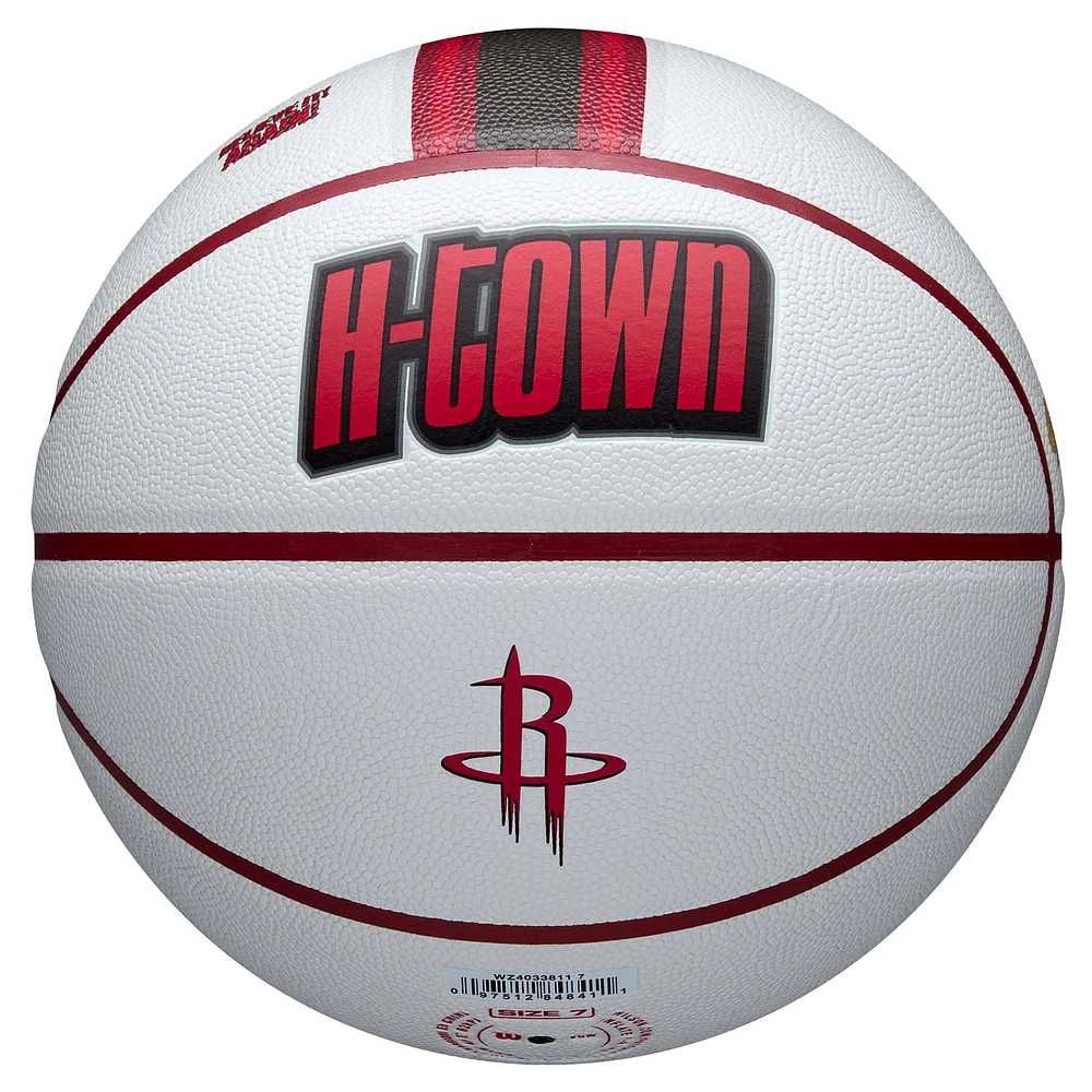 Houston Rockets Wilson 2024-25 City Edition Collector's Basketball