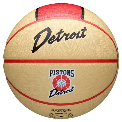 Detroit Pistons 2024-25 City Edition Collector's Basketball