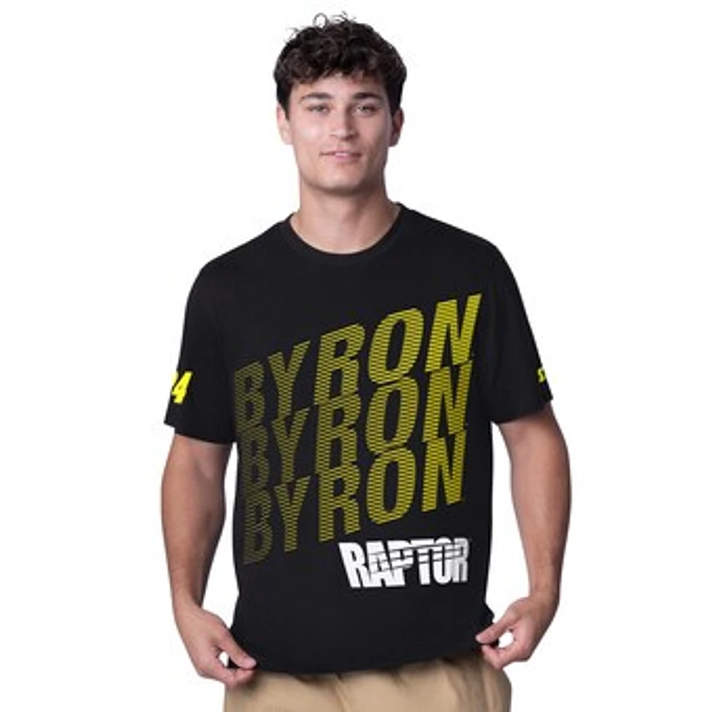 Men's Starter  Black William Byron Raptor All Star Extreme T-Shirt