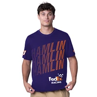 Men's Starter  Purple Denny Hamlin FedEx All Star Extreme T-Shirt