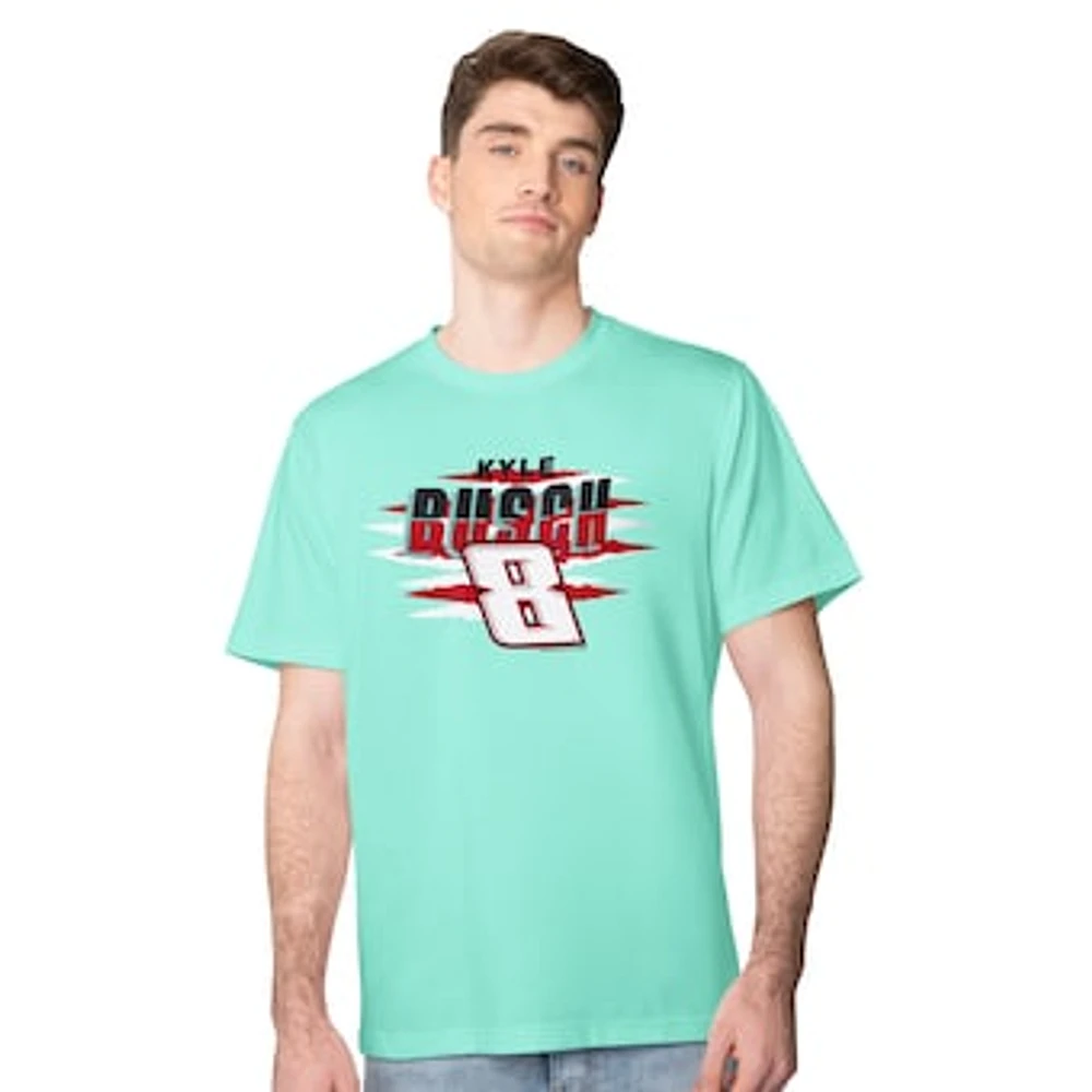 Men's Margaritaville Green Kyle Busch Flip Flop T-Shirt