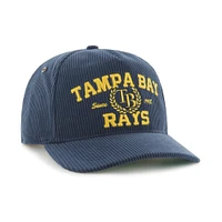 Men's '47 Navy Tampa Bay Rays Laurus Corduroy Hitch Snapback Hat