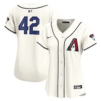 Women's Nike  White Arizona Diamondbacks 2024 Jackie Robinson Day Home Limited Jersey