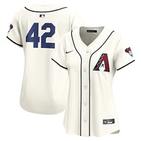 Women's Nike  White Arizona Diamondbacks 2024 Jackie Robinson Day Home Limited Jersey