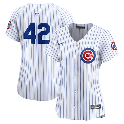 Women's Nike  White Chicago Cubs 2024 Jackie Robinson Day Home Limited Jersey