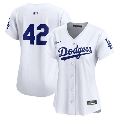 Women's Nike  White Los Angeles Dodgers 2024 Jackie Robinson Day Home Limited Jersey