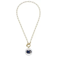 Women' CANVAS Style Penn State Nittany Lions 16" Enamel Toggle Necklace