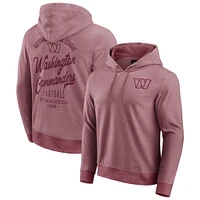 Men's Darius Rucker Collection by Fanatics Burgundy Washington Commanders Tonal Knit Pullover Hoodie