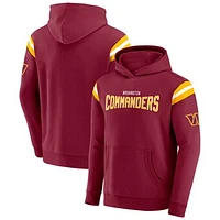 Men's Darius Rucker Collection by Fanatics Burgundy Washington Commanders Football Washed Pullover Hoodie