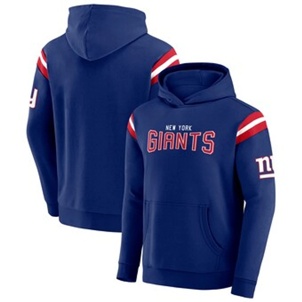 Men's Darius Rucker Collection by Fanatics Royal New York Giants Football Washed Pullover Hoodie