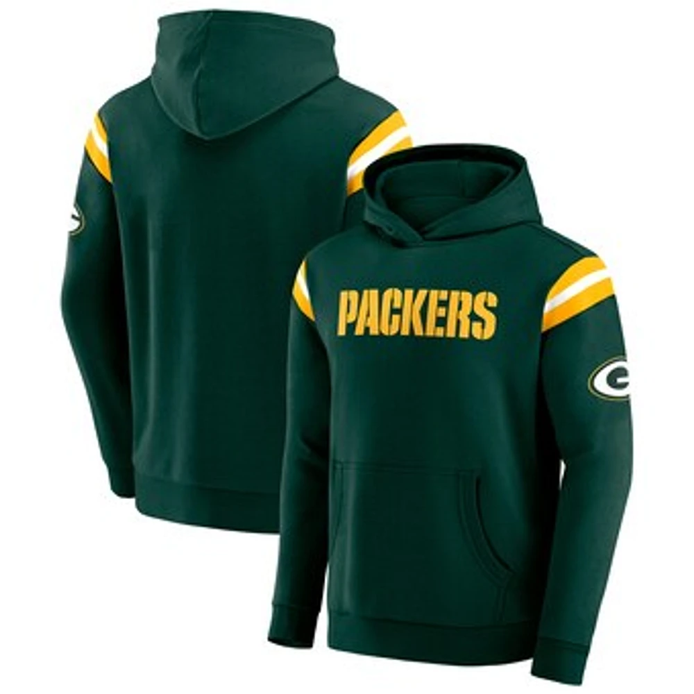 Men's Darius Rucker Collection by Fanatics Green Bay Packers Football Washed Pullover Hoodie