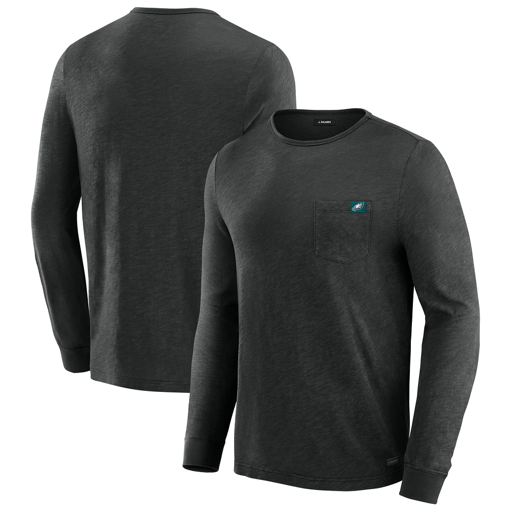 Men's J. Palmer Philadelphia Eagles In-The-Pocket Long Sleeve T-Shirt