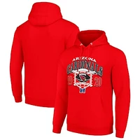 Men's Starter Cardinal Arizona Cardinals 80s Retro Pullover Hoodie