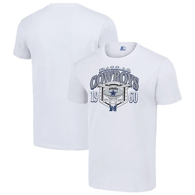 Men's Starter White Dallas Cowboys ‘80s Inspired T-Shirt