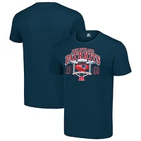 Men's Starter Navy New England Patriots ‘80s Inspired T-Shirt