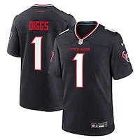 Men's Nike Stefon Diggs Navy Houston Texans Game Jersey