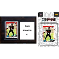 Atlanta Falcons 6" x 8" Player Plaque & 2023 Team Trading Card Set