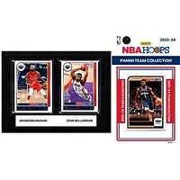 New Orleans Pelicans 6" x 8" Player Plaque & 2023-24 Team Trading Card Set