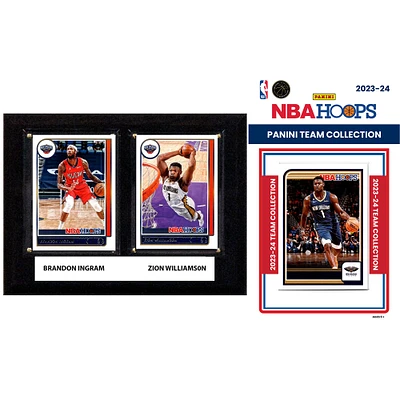 New Orleans Pelicans 6" x 8" Player Plaque & 2023-24 Team Trading Card Set