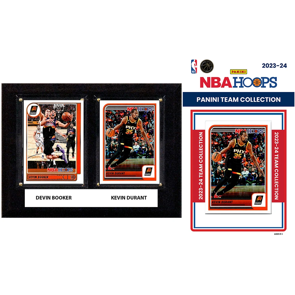 Phoenix Suns 6" x 8" Player Plaque & 2023-24 Team Trading Card Set
