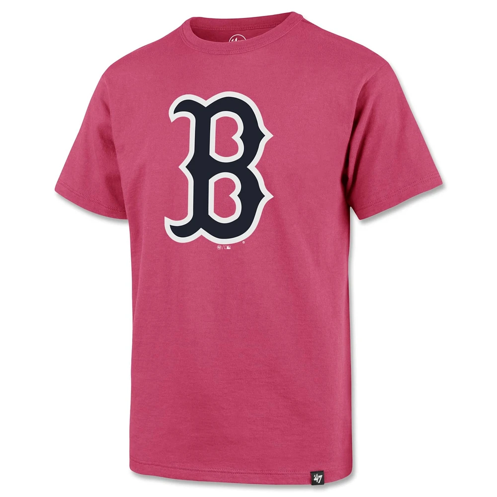 Youth '47 Pink Boston Red Sox T-Shirt