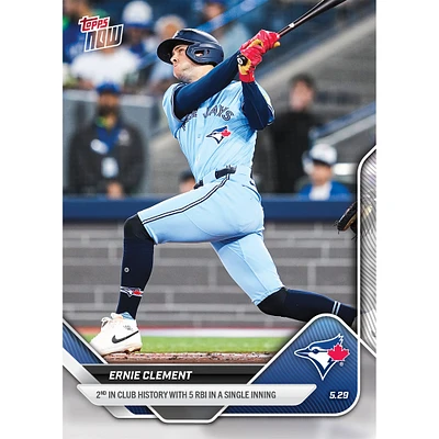 Ernie Clement - 2025 MLB Topps NOW Card 230