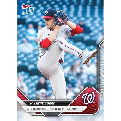 MacKenzie Gore - 2025 MLB Topps NOW Card 232