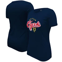 Women's Stadium Essentials Caitlin Clark Navy Indiana Fever Runaway T-Shirt