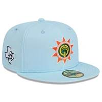 Men's New Era  Light Blue San Antonio Spurs 2024/25 City Edition Alternate 59FIFTY Fitted Hat