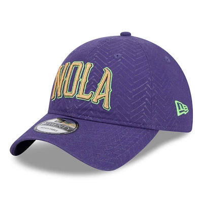 Men's New Era  Purple New Orleans Pelicans 2024/25 City Edition 9TWENTY Adjustable Hat