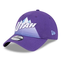 Men's New Era  Purple Utah Jazz 2024/25 City Edition 9TWENTY Adjustable Hat