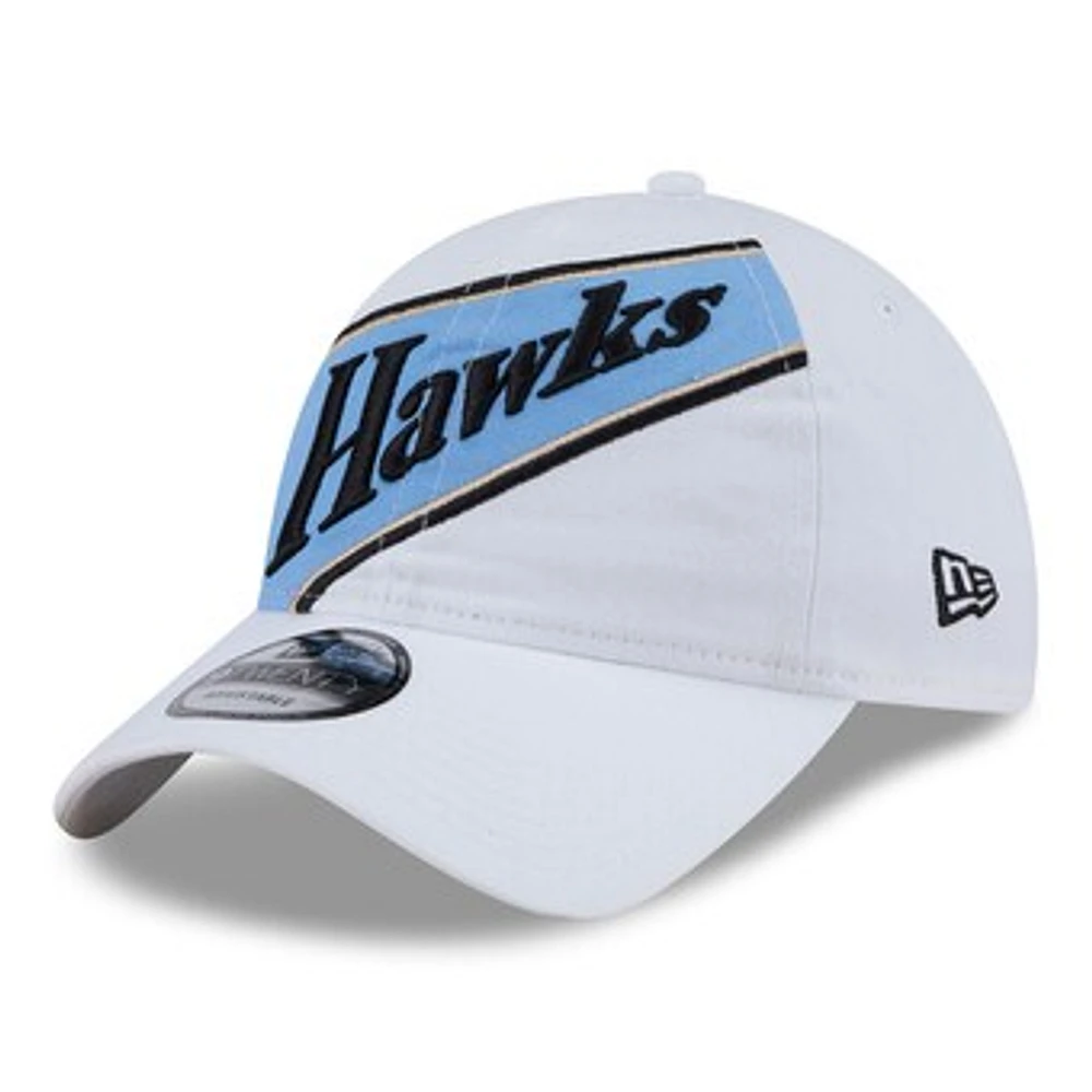 Men's New Era  White Atlanta Hawks 2024/25 City Edition 9TWENTY Adjustable Hat