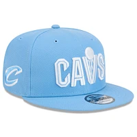 Men's New Era  Light Blue Cleveland Cavaliers 2024/25 City Edition Alternate 9FIFTY Snapback Hat