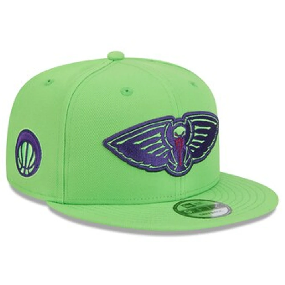 Men's New Era  Green New Orleans Pelicans 2024/25 City Edition Alternate 9FIFTY Snapback Hat