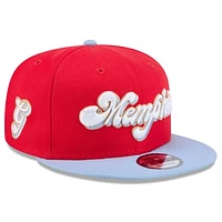 Men's New Era  Red Memphis Grizzlies 2024/25 City Edition 9FIFTY Snapback Hat