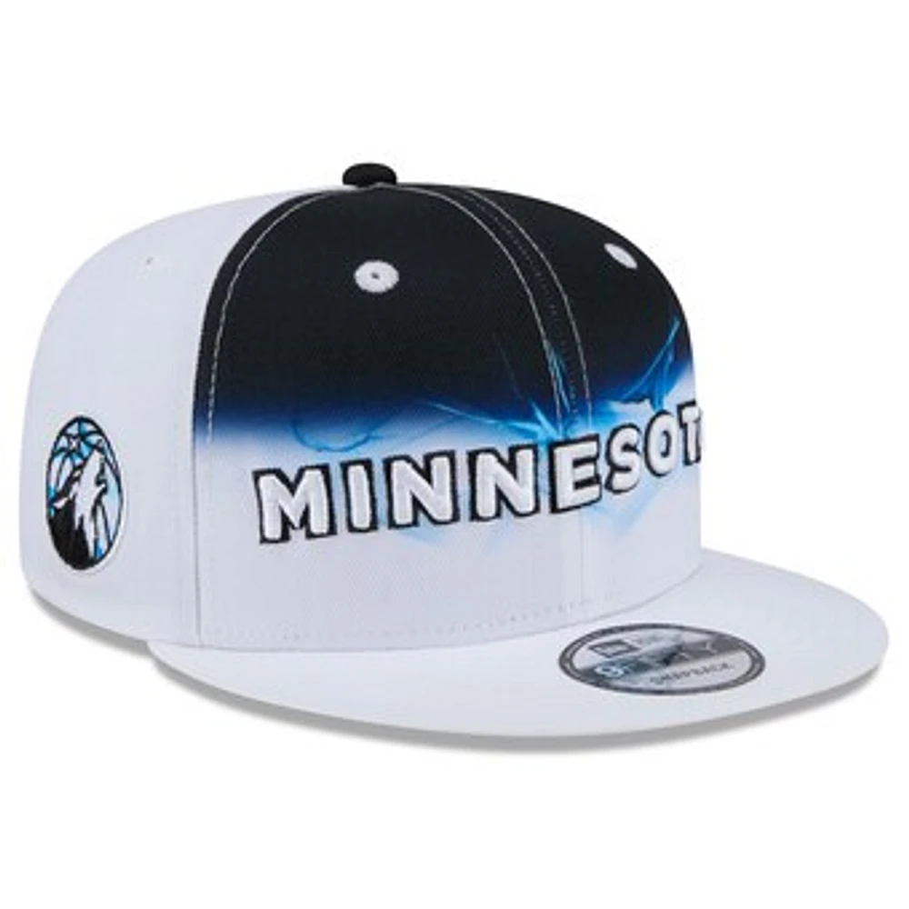 Men's New Era  White Minnesota Timberwolves 2024/25 City Edition 9FIFTY Snapback Hat