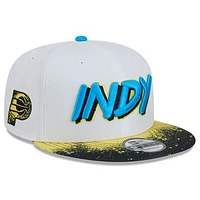 Men's New Era  White Indiana Pacers 2024/25 City Edition 9FIFTY Snapback Hat