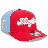 Men's New Era  Red Memphis Grizzlies 2024/25 City Edition 9SEVENTY Stretch-Snap Hat