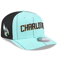 Men's New Era  Turquoise Charlotte Hornets 2024/25 City Edition 9SEVENTY Stretch-Snap Hat