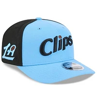 Men's New Era  Blue LA Clippers 2024/25 City Edition 9SEVENTY Stretch-Snap Hat