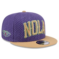 Youth New Era  Purple New Orleans Pelicans 2024/25 City Edition 9FIFTY Snapback Hat