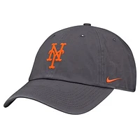 Men's Nike Gray New York Mets Club Adjustable Hat