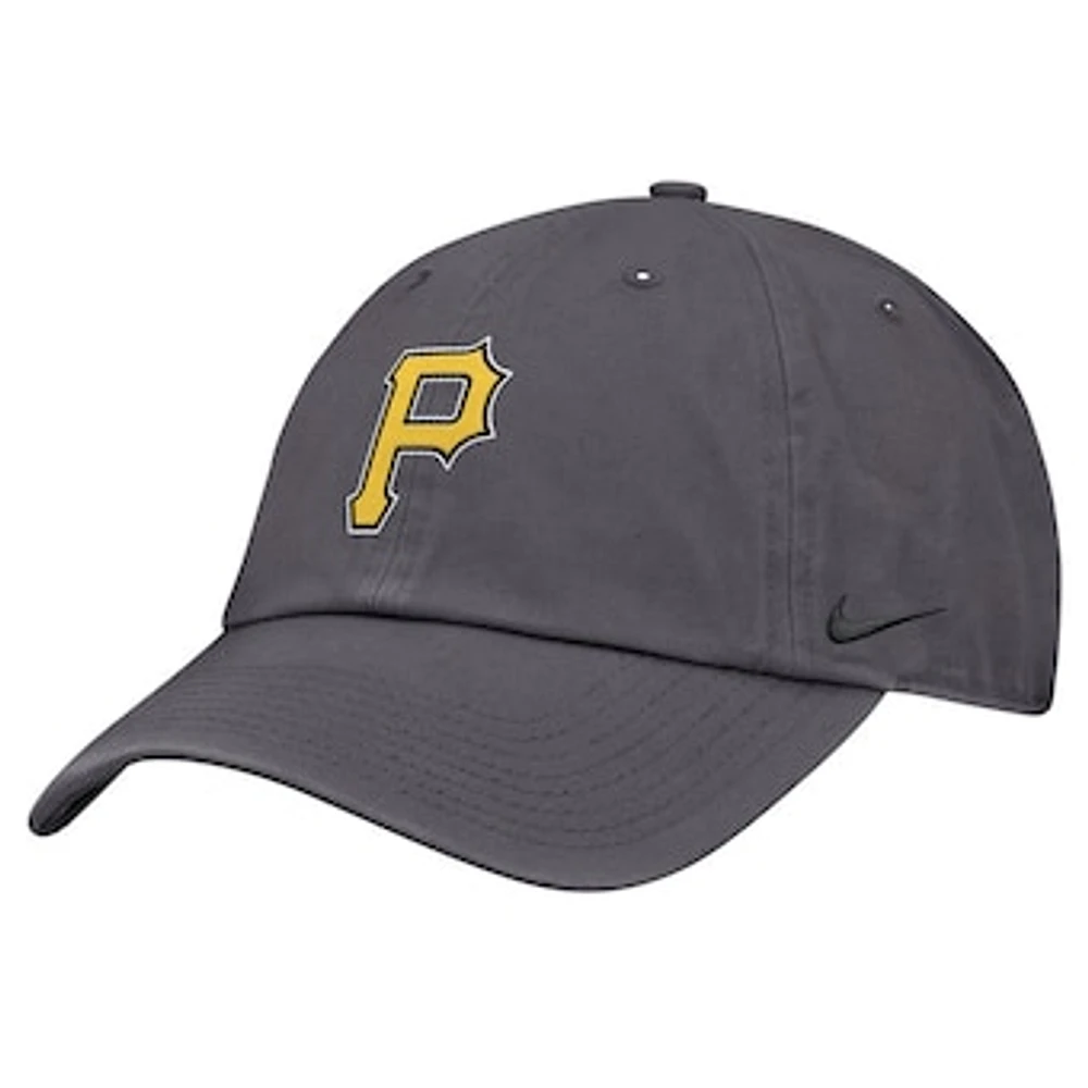 Men's Nike Gray Pittsburgh Pirates Club Adjustable Hat