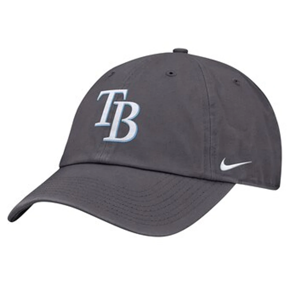 Men's Nike Gray Tampa Bay Rays Club Adjustable Hat