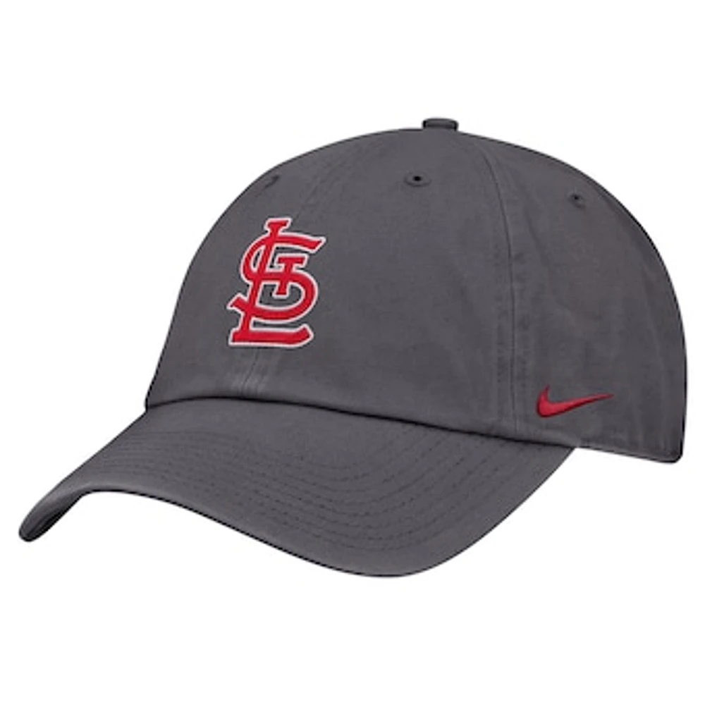 Men's Nike Gray St. Louis Cardinals Club Adjustable Hat