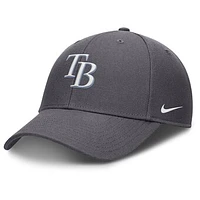 Men's Nike  Gray Tampa Bay Rays Club Performance Adjustable Hat