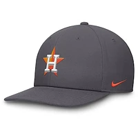 Men's Nike Gray Houston Astros Pro Performance Snapback Hat