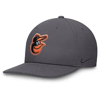 Men's Nike Gray Baltimore Orioles Pro Performance Snapback Hat