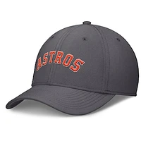 Men's Nike  Charcoal Houston Astros Swoosh Performance Flex Hat