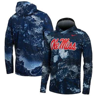 Men's Nike  Camo Ole Miss Rebels x Realtree Xtreme Legend Pullover Hoodie